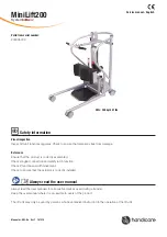 Handicare SystemRoMedic MiniLift200 Service Manual preview