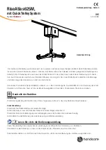 Preview for 115 page of Handicare SystemRomedic RiseAtlas625M Manual