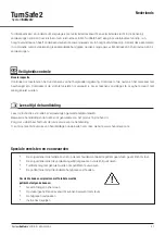 Preview for 21 page of Handicare SystemRoMedic TurnSafe2 User Manual