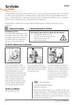 Предварительный просмотр 8 страницы Handicare SystemRoMedic TurnTable Manual