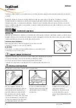 Preview for 28 page of Handicare TopSheet 1510 User Manual