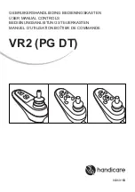 Handicare VR2 User Manual предпросмотр