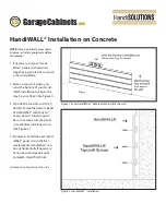 Предварительный просмотр 2 страницы HandiSOLUTIONS HandiWALL Installation