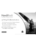 Preview for 1 page of HandiWorld HandiRack Fitting & Safety Instructions