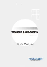 Handlink Technologies WG-500P M User Manual preview