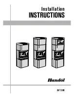 Handol H26T/K Tall Installation Instructions Manual preview