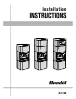 Preview for 1 page of Handol H26T/K Tall Installation Instructions Manual