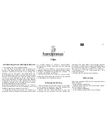 Preview for 18 page of Handpresso DOMEPOD Instructions Manual