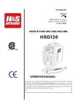 H&S AUTOSHOT HSW-6213 Operator'S Manual preview