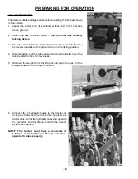 Preview for 18 page of H&S 3210 Operator'S Manual