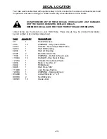 Предварительный просмотр 25 страницы H&S 7116 Operator'S Manual