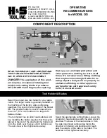 Предварительный просмотр 1 страницы H&S BOILER GUN OD Operating Recommendations