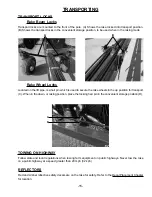 Preview for 17 page of H&S FF6118 Operator'S Manual