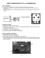 Preview for 18 page of H&S H D 7+4 FEEDER BOX Operator'S Manual And Parts List