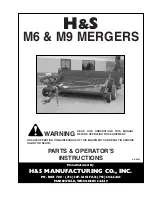 Preview for 1 page of H&S M6 Parts List And Operator'S Instructions