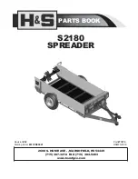H&S S2180 Parts Book preview