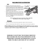 Preview for 23 page of H&S TF6128 Operation Manual