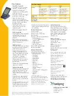 Preview for 2 page of Handspring Visor Deluxe Specification Sheet