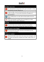 Preview for 6 page of HandTop HT3200-UV K Series Installation Instruction