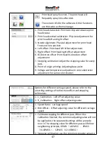 Preview for 48 page of HandTop HT3200-UV K Series Installation Instruction