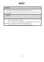 Preview for 100 page of HandTop HT3200-UV K Series Installation Instruction