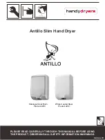 Handy Dryers ANTILLO 2280 Quick Start Manual preview