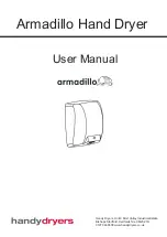 Handy Dryers Armadillo User Manual preview