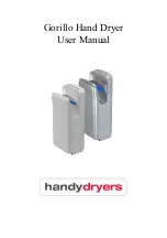 Preview for 1 page of Handy Dryers Gorillo User Manual