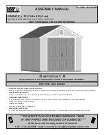 Preview for 3 page of Handy Home Products GABLE 8'x10' Assembly Manual