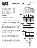 Handy Home Products Mackinaw Loft 15649 Assembly Instructions preview