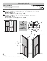 Preview for 41 page of Handy Home Products Meridian 8' x 12' Gable 16698 Assembly Manual