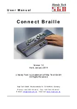 Preview for 1 page of Handy Tech Braille Wave User Manual