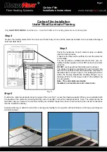 Preview for 5 page of HandyHeat Carbon Film Installation Instructions Manual