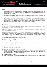 Preview for 8 page of HandyHeat Carbon Film Installation Instructions Manual