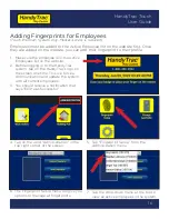 Preview for 16 page of HandyTrac Key Control System Installation & Operating Manual