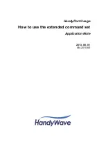 Preview for 1 page of HandyWave HandyPort Application Note