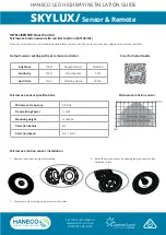 Preview for 1 page of Haneco SKYLUX Smart Control Installation Manual