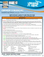 Hang ups Teeter ComforTrak EP-560 Safety Instructions предпросмотр