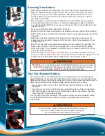 Preview for 3 page of Hang ups Teeter ComforTrak EP-560 Safety Instructions