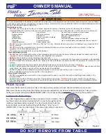 Hang ups F5000 Owner'S Manual preview