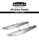 Preview for 1 page of Hangar 9 40-Size Floats Assembly Manual