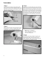 Preview for 10 page of Hangar 9 40-Size Floats Assembly Manual