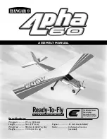 Hangar 9 Alpha 69 Assembly Manual preview