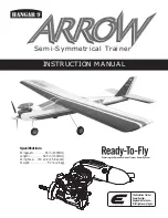 Hangar 9 ARROW Instruction Manual preview