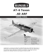 Hangar 9 AT-6 Texan Assembly Manual preview