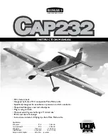 Hangar 9 Cap232 Instruction Manual preview