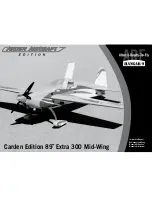 Preview for 1 page of Hangar 9 Carden Aircraft Edition 89" Extra 300 Mid-Wing Instruction Manual