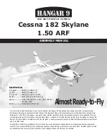 Preview for 1 page of Hangar 9 Cessna 182 Skylane Assembly Manual