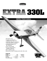 Предварительный просмотр 1 страницы Hangar 9 Extra 330L Instruction Manual