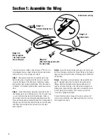 Предварительный просмотр 6 страницы Hangar 9 Extra Easy XE2 Instruction Manual